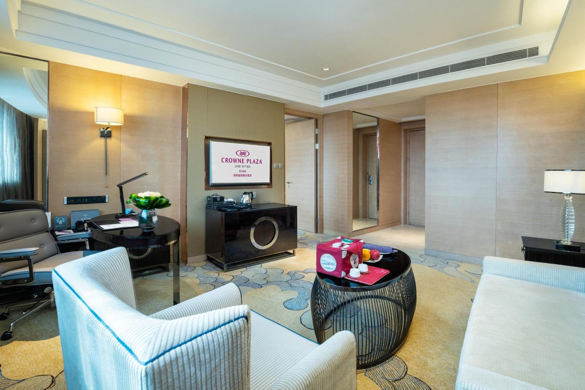 Crowne Plaza Xi'An By Ihg Otel Dış mekan fotoğraf